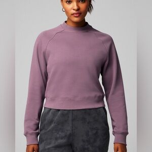 Fabletics Purple Sweatshirt